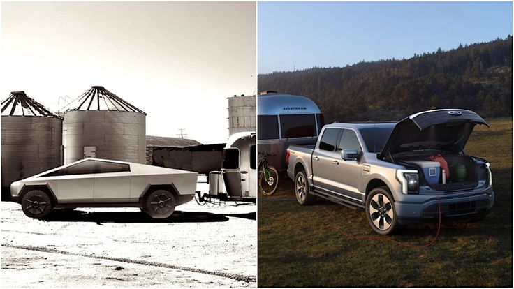 Comparing Tesla Cybertruck vs Ford F-150 Lightning